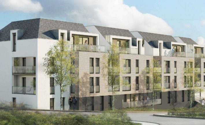 PLANCHAIS SAS Maconnerie A Vitre Construction De 28 Logements A Saint Gregoire