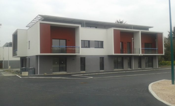 PLANCHAIS SAS Maconnerie A Vitre Construction Dun Collectif De 12 Logements A PONT PEAN