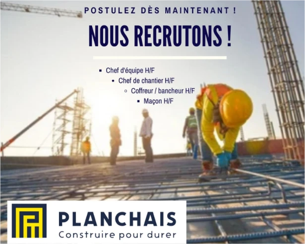 Entreprise Planchais Gros Oeuvre A Vitre Le Groupe Planchais Recrute